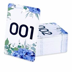 Floral Numbered Tickets for live shows reselling